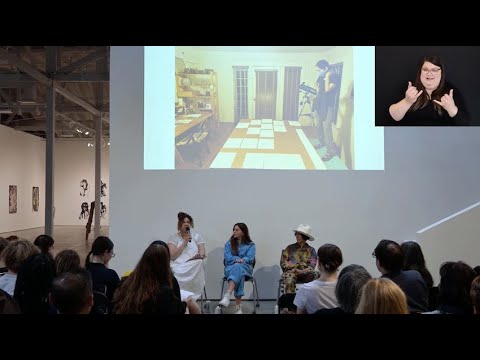 Art Talk: Carmen Argote and Alberta Whittle, moderated by Amanda Sroka, Senior Curator (ASL)