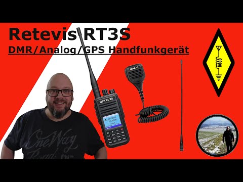 Retevis RT3S Handfunkgerät DMR Analog GPS #amateurfunk #cbfunk #retevis #hamradio #dmr #sota #pota