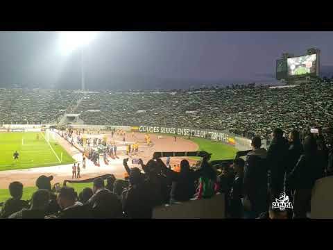 من أفضل الجماهير في العالم جمهور الرجاء المغربي، الخضراء الوطنية  - Verde Nacional - Raja Casablanca