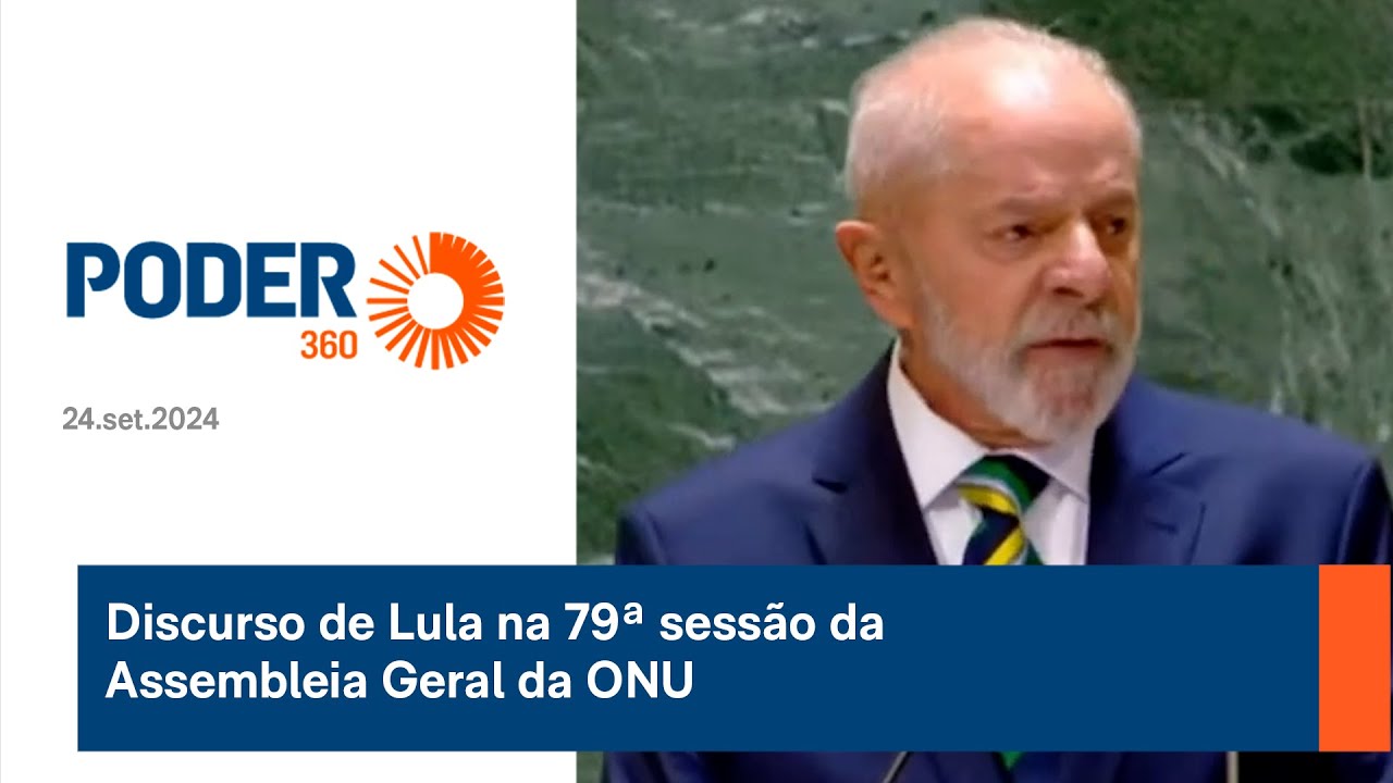 Discurso de Lula na 79ª sessão da Assembleia Geral da ONU