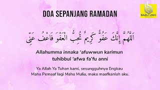 Download lagu Doa Lailatul Qadar - Amalan Sepanjang Ramadhan (500X ulang) mp3