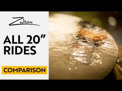 Zultan Cymbals | All 20" Rides | Comparison
