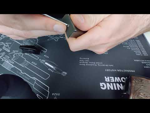 Walther PPK/PP extended magazine base plate installation