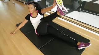 Vanessa Simmons Workout With Mike T @Forcefitnessinc