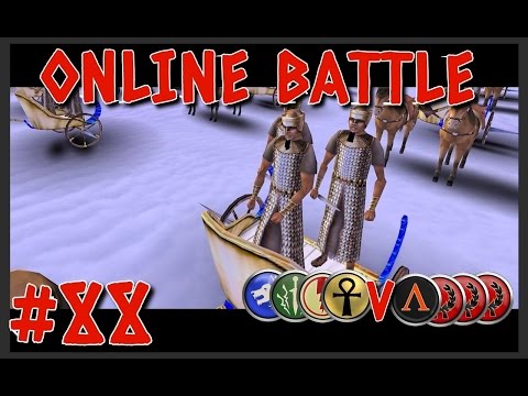 Rome Total War - Online Battle #88 "31K Egyptians don't like the cold!"