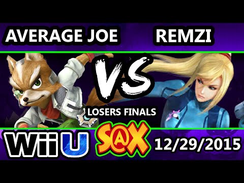 S@X 130 - Average Joe (Fox) Vs. EZG | Remzi (ZSS) SSB4 Losers Finals - Smash Wii U - Smash 4