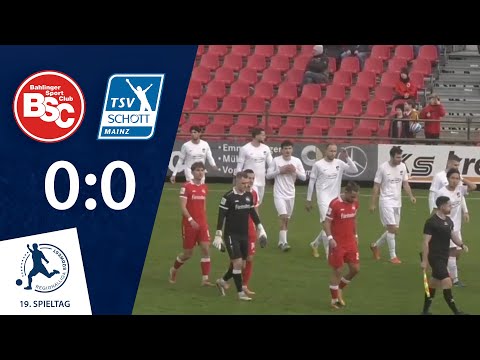 Chancen da, Tore fehlen | Bahlinger SC - TSV Schott Mainz | 19. Spieltag RLSW