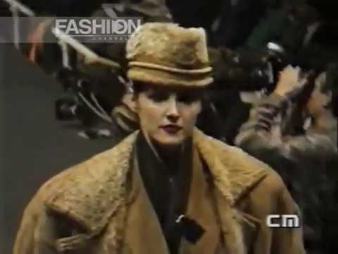 "Mario Valentino" Autumn Winter 1986-87 Milan pret a porter women by Canale Moda