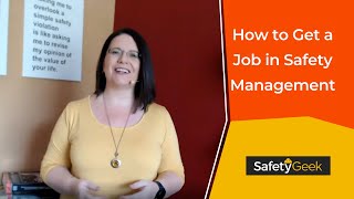 How to Get Started as a Safety Manager