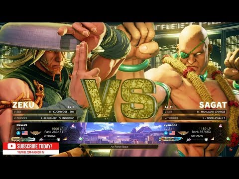 "Best Bout Replays" SFV CE - DAVE2J vs cymande