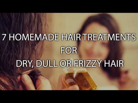 7 Homemade Hair Treatments For Dry, Dull or Frizzy Hair