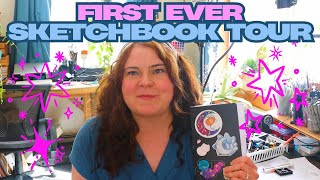 Sketchbook Tour: Five Years of Artistic Growth!