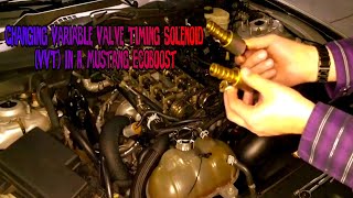 How To Change A Variable Valve Timing Solenoid (VVT) In A Mustang EcoBoost