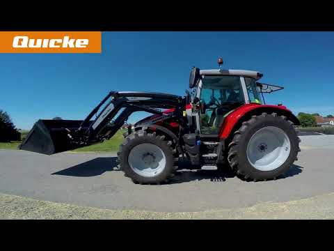 Dismounting a Quicke Loader Q5M (DE)