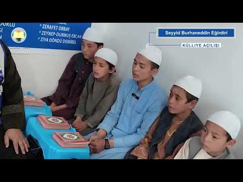 Seyyid Burhaneddin Eğridiri Hazretleri Külliyesi Açılışı / Su Kuyusu - Şadırvan ve Medrese