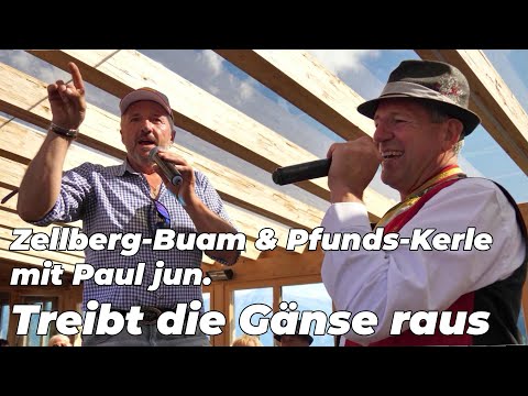 Zellberg Buam & Pfunds-Kerle mit Paul. jun - Treibt die Gänse raus live im Zellberg-Stüberl