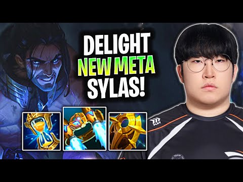 DELIGHT CRAZY NEW META SYLAS SUPPORT! | HLE Delight Plays Sylas Support vs Lissandra!  Season 2025