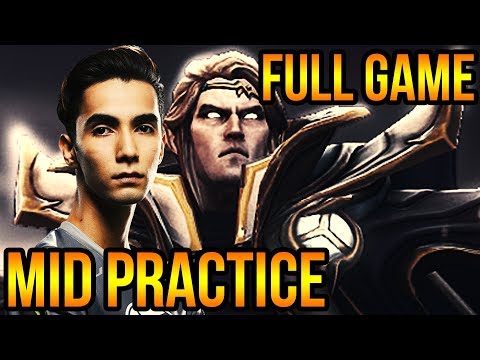 Sumail Invoker Full Game (2018) - Mid Lane Practice - EG Dota 2 Pro Gameplay