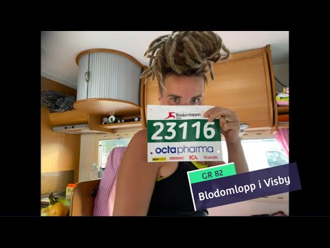 Blodomlopp i Visby och mörkerkörning norrut