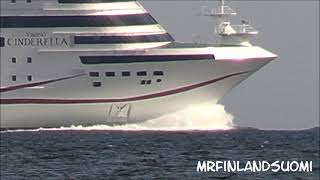 Viking Line M/S Cinderella At Herrö Flaka Åland 21 04 2021