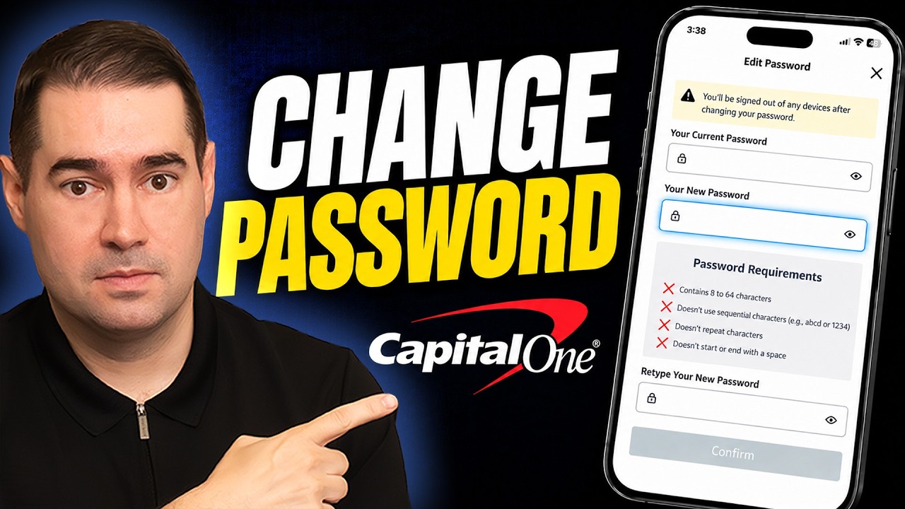 How to Change Your Capital One App Password
