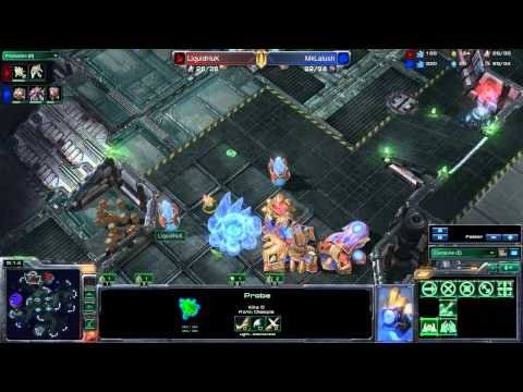 Dreamhack Invitational 2011 Summer - Group E - Game 1 - LiquidHuK (P) vs MTLalush (Z)