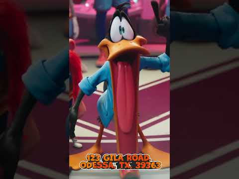 Space Jam Birthday Video Invitation Template