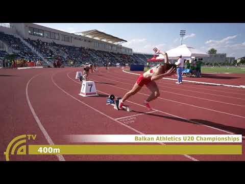 400m [Ž], II. skupina, LARA JURČIĆ i Marta Marinović - Prvenstvo Balkana za juniore i juniorke 2025