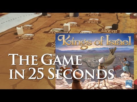 Kings of Israel Board Game in 25 Seconds