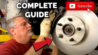 How To Change Brake Pads Rotors 1998-2012 Ford Ranger