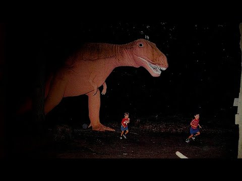 DRACO - Cursed dinosaur images with Minecraft cave sounds