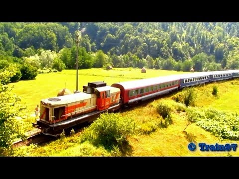 Great Engineer with Alstom Locomotive in Cluj County (09 08 2013)