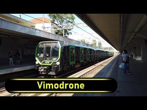 Metro Station Vimodrone - Milan 🇮🇹 - Walkthrough 🚶