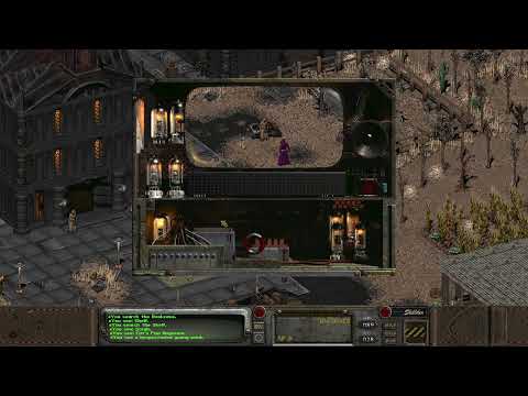 Fallout 2 - 5 Companions Run - Part 13 - The Abbey