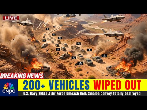 The Perfect Ambush: Navy SEALs & Air Force Destroy Entire Sinaloa Convoy | US Military