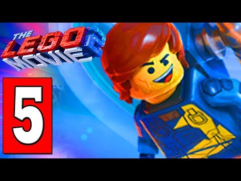 The LEGO MOVIE 2 Videogame Walkthrough Part 5 - SORTING THINGS OUT / GIANT ALIEN INVADER 2