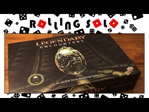 Legendary Encounters: An Alien Deck Building Game | Unboxing