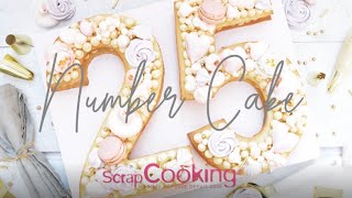 Number cake šablona na číslicový dort (9 ks)