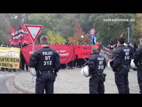 Antifa-Demo in Salzwedel