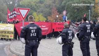 preview picture of video 'Antifa-Demo in Salzwedel'