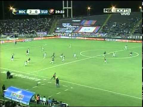 Gol de Colazo a San Lorenzo
