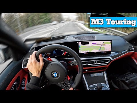 FIRST DRIVE (POV) In My Brand New BMW M3 Touring!