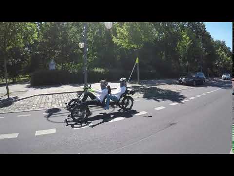 Mit dem eBike von der Siegessäule zum Brandenburger Tor: Zox4 Cargo/People im Tiergarten in Berlin