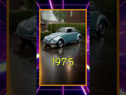 Evolution of The Cars Over the Years as Seen by AI