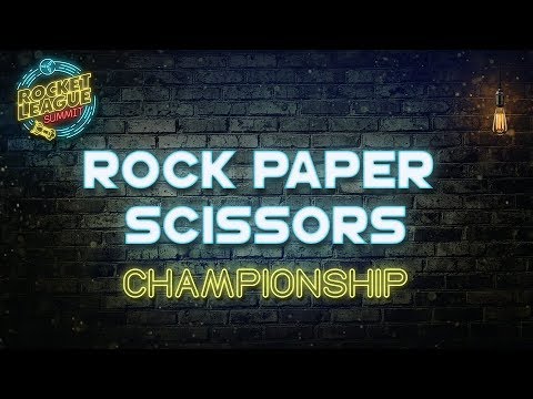 Rock Paper Scissors Championship | Rocket League Summit - Day 1