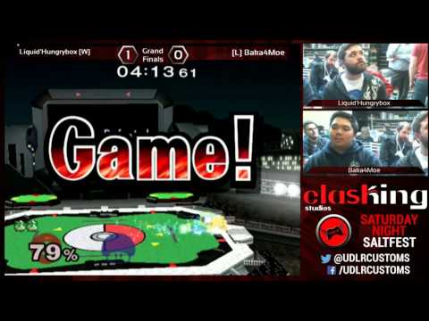 UDLR 2/13 - Singles Grand Finals - Liquid'Hungrybox (Puff) vs Baka4Moe (Peach)