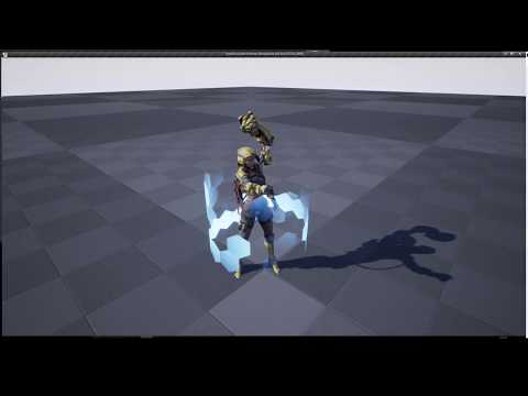 UE4 Hexagonal Shield VFX