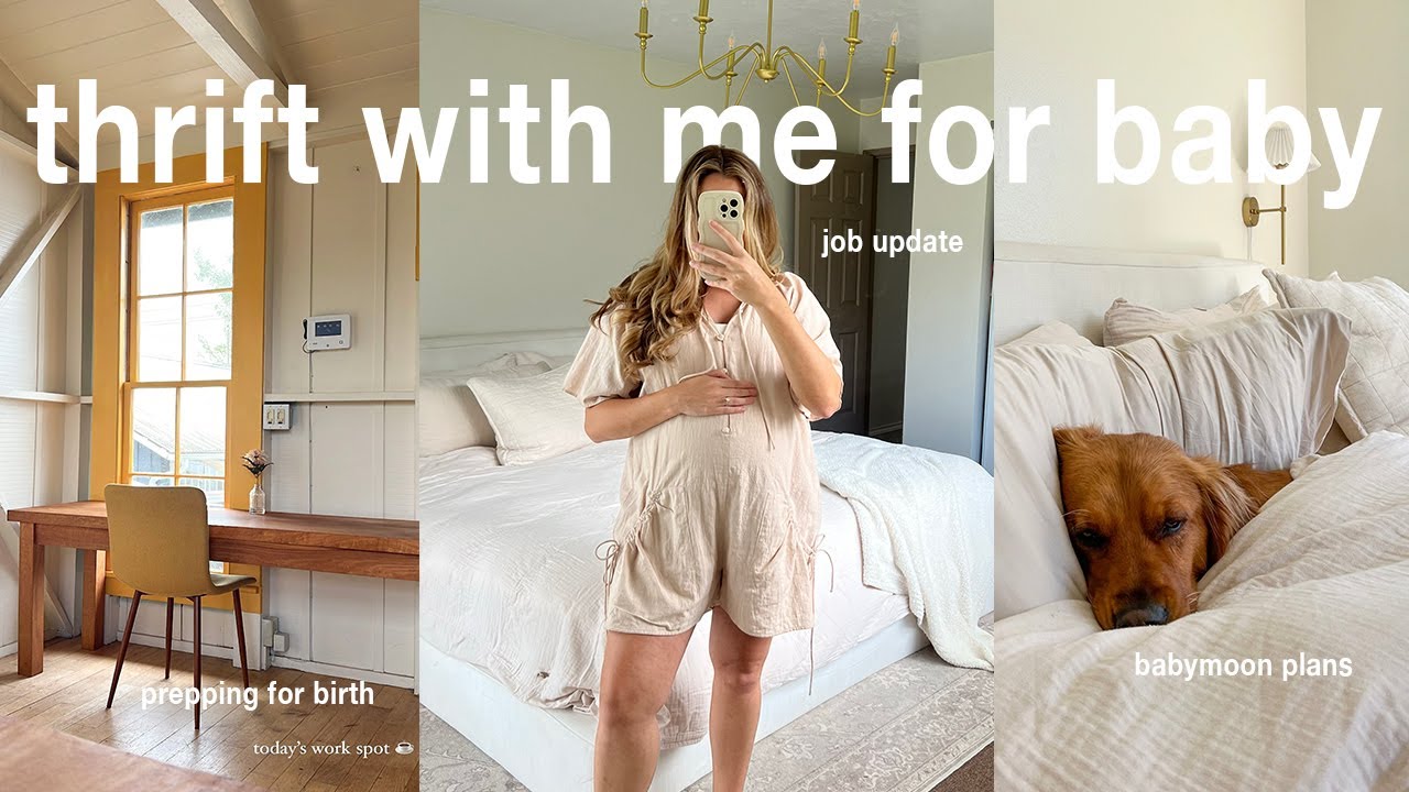 THRIFT WITH ME, BABYMOON PLANS, JOB UPDATE ⎮ DAY IN THE LIFE