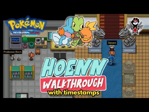 Pokemon Revolution Online: Hoenn Walkthrough - Road to Hoenn League Champion (Full Guide)