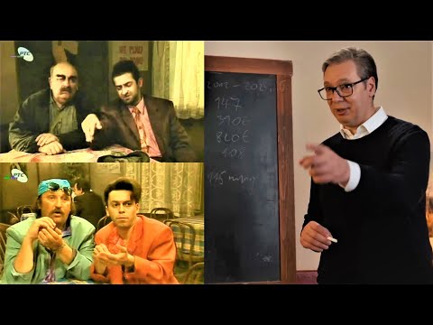 Vučić u kafani "Složna braća" 😀